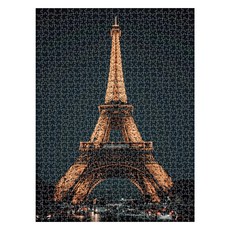 成人嗜好 各款1000片拼圖, 艾菲爾鐵塔, 1個