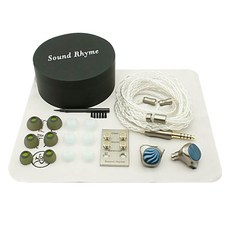 사운드라임 듀얼 마그네틱 다이내믹 드라이버 인이어 유선이어폰 4.4mm SP01 블루