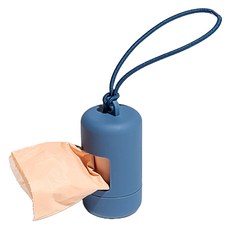 요런개 강아지 컬러팝 배변 파우치, 네이비, 1개, 1개입