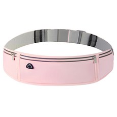 마켓에이 스포츠 러닝 벨트 힙색, 핑크, 1개