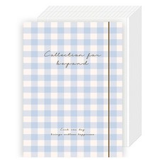 모노라이크 컬렉션 포 비욘드 A5 6공 접착식 포토앨범, 03. Blue, 20매, 03 블루 문구/오피스/앨범 반품 최저가 12,550원