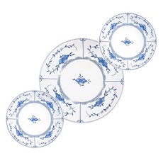 Tettau Amina Bloom 錐形義大利麵盤 + 小菜碗 2件組, 混搭色, 1套