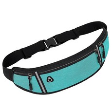 마켓에이 심플 러닝 포켓벨트 힙색, 민트, 1개