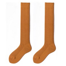 Hotdaysome 高爾夫彩色中筒襪, 棕色, 1套