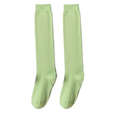 Hotdaysome 高爾夫彩色中筒襪, 淺綠色, 1套
