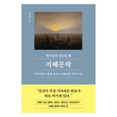 허무감에 압도될 때 지혜문학 : 무의미한 고통에 맞서는 3000년의 성서 수업, 21세기북스, 김학철
