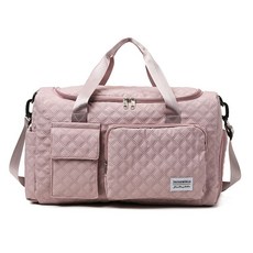 Robrococo鞋子分離牛津高爾夫行李波士頓包, 紫色