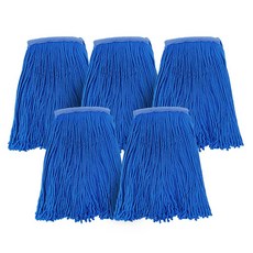 World Clean Karlte 超細纖維拖把 250g, 藍色, 5個