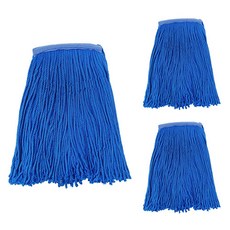 World Clean Kalte 超細纖維拖把布 250g, 藍色, 3個