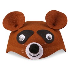 Kingsroad 漫畫生日活動派對帽 萬聖節動物金鋼狼不織布帽, 1個, 混合色