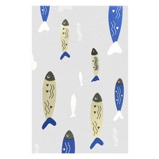 데이소이 롤 컷팅 미끄럼 방지 매트, A 작은물고기, 1개