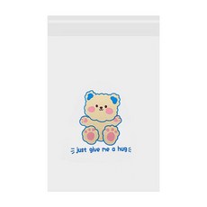 Wonnie's 可黏貼式多用途垃圾袋 可愛小熊, 100個, 1L