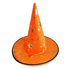 國王之路 漫畫 生日 活動 派對 帽子 萬聖節 橘色 可愛 表情符號 聚酯纖維, 1個, 混合色