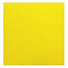 마다꾸미 컬러 골판지, 08 옐로우, 10개