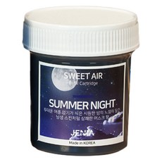 韓國 JENIA 車用擴香 Sweet Air 補充芯 夏夜, 1個, 100g