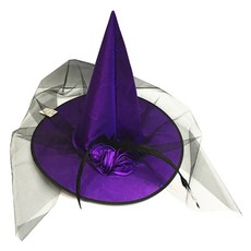 Kingsroad 漫畫 生日 活動 派對 帽子 萬聖節 蜘蛛 紫色 帽子 聚酯纖維, 1個, 混合顏色