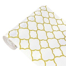 Daysoi 超長圖案防滑墊, C 金色花朵, 1個