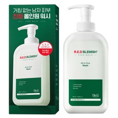 Dr.G 男士專用Red Blemish全效沐浴乳, 500ml, 1個