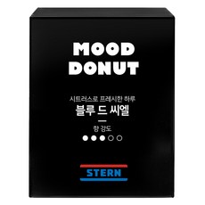 스턴 무드도넛 차량용 방향제, 1개, 블루 드 씨엘