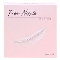 男女適用胸貼 39mm 104枚入, 1個
