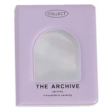 소니오 아치커버 미니 포토 앨범 9.2 x 6.7 cm, TYPE 11 연보라 Small, 20매