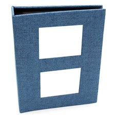 Sonio 雙層圖片封面相簿 10.2 x 15.2 cm, TYPE 02 藍色, 50張