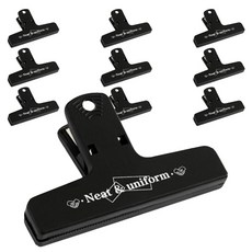 Maket Gamseong 簡約復古夾 黑色, 1入, 10個