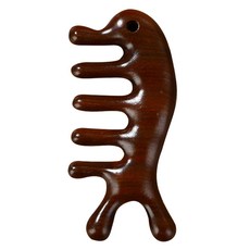 Tteruwa 頭皮臉部刮痧按摩梳, 1個, 單一顏色