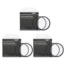 에이치앤와이 HD EVO 1/8 + 1/4 + 1/2 화이트미스트 마그네틱 필터 세트 67mm, HD EVO SET whitemist (67mm), 1세트