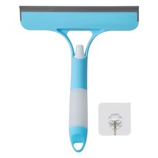 메오 유리 청소 스프레이 스퀴지 + 후크걸이 세트, 블루, 1개