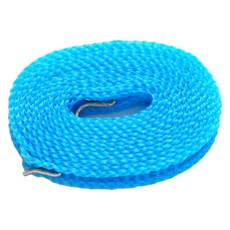 앞날앤 미끄럼방지 야외 캠핑 빨래줄 5m, 블루, 1개