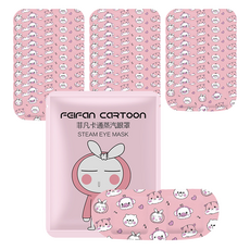 Owaygu睡眠熱敷眼罩 角色 玫瑰, 30個, 1入