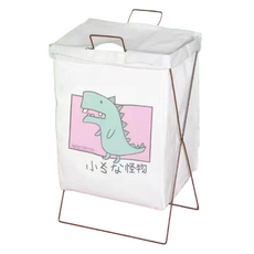 Taminayo 時尚洗衣籃, 白色小恐龍
