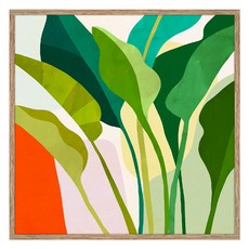 아트마트 식물그림 일러스트 빅토리아 보르헤스 Tropica 1, 알루미늄우드