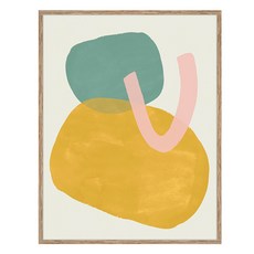 아트마트 추상화 일러스트 빅토리아 보르헤스 Cirque 3, 알루미늄우드