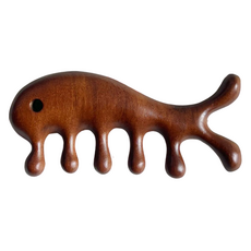 도이뮤 두피 괄사 마사지기 18, 1개