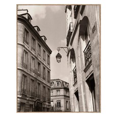 아트마트 빈티지 흑백 사진 포스터 Quartier Latin 토비 반데네크, 알루미늄 우드