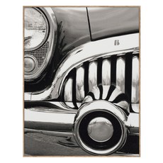 아트마트 빈티지 흑백 사진 포스터 Chrome Dream 토비 반데네크, 알루미늄 우드