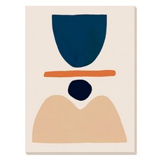 아트마트 추상화 일러스트 빅토리아 보르헤스 Fraction Stack 2, 캔버스액자