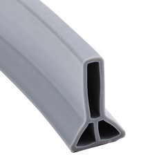 Yoromkorom矽膠擋水條 灰色 長度3m*高度5cm, 1個