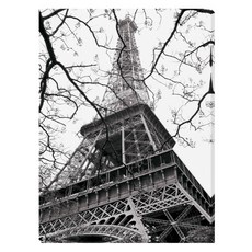아트마트 빈티지 흑백 사진 포스터 Spring-La Tour Eiffel 토비 반데네크, 캔버스액자