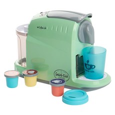 Kes.B Little Mom Green 咖啡機扮家家酒玩具, 混合顏色, 1套