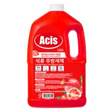 Acis 小蘇打純石榴洗碗精, 3L, 1個