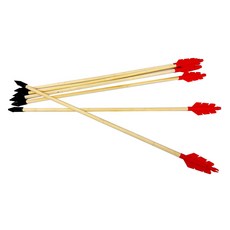 翼形戰鬥箭, 紅色, 6個