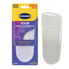 DrSchollsS 女性平底鞋專用足底筋膜炎鞋墊