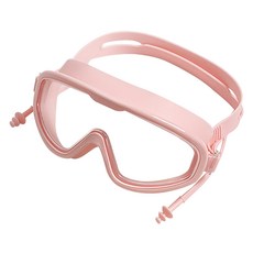 LIFEGRAPHY 粉彩寬版泳鏡, 1個, 嬰兒粉