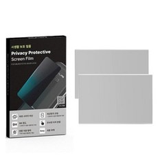 MILE 門鎖防窺鋼化玻璃保護膜 2片組, 單一商品, 1套