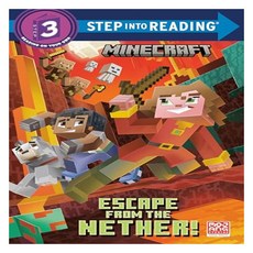 Minecraft Escape from the Nether!: Step into Reading 3, Random House Books for Young Readers