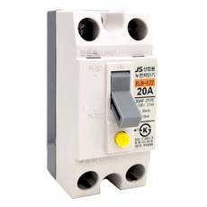 JS產電 工業用漏電斷路器 2P20A, 1個