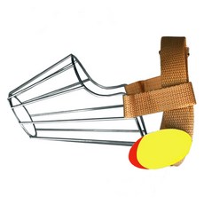 Yoreongae 狗狗簡約鋼製嘴套 L, 1個, 02 開放型